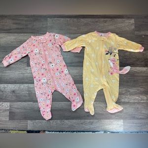 2 Gerber Footie pajamas